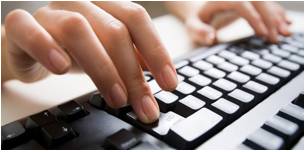 Transcribe  - Put (thoughts, speech, or data) into written or printed form.