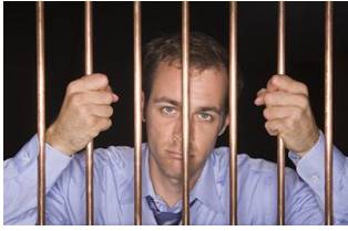 Felon  - A criminal who has committed a serious crime.