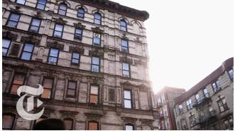 Tenement  - A neglected and overcrowded apartment building.