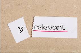 Extraneous  - Irrelevant or unrelated to the subject being dealt with.