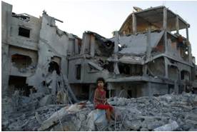 Ravaged - Severely damaged.