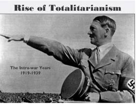 Totalitarian  - A political system   in which there is only one political party which controls everything and does not allow any opposition parties.