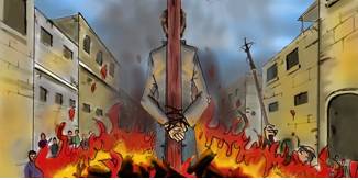 Persecute  - To cause persistent suffering to.