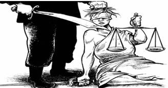 Arbitrary  - (of power or a ruling body) unrestrained and autocratic in the use of authority.