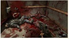 Gory  - Involving or showing violence and bloodshed.