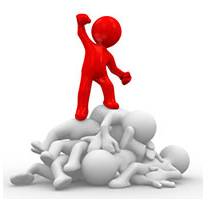 Subjugation  - The action of bringing someone or something under domination or control.