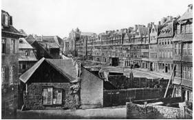 Ghettoize  - Put in or restrict to an isolated or segregated place, group, or situation.
