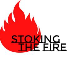 Stoke  - To make greater in size, amount, or number ; encourage or incite.