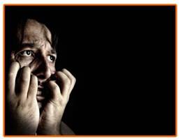Paranoid  - Feeling extremely nervous and worried because you believe that other people do not like you or are trying to harm you: