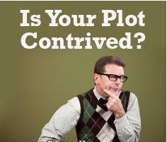 Contrived  - Having an unnatural or false appearance or quality.