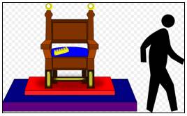 Abdicate  - To renounce a throne, high office, dignity, or function.