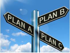 Contingency  - A future event or circumstance which is possible but cannot be predicted with certainty.