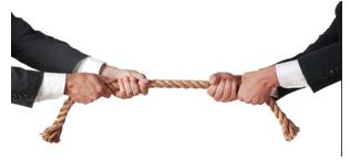 Stalemate  - A situation in which no progress can be made or no advancement is possible.