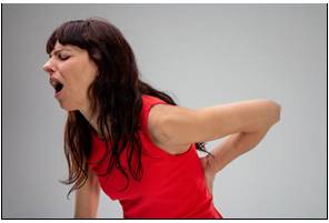 Groaning  - A crying out in grief.
