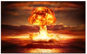 Obliterate  - To destroy all traces of.