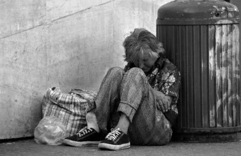 Penury  - The state of being very poor
