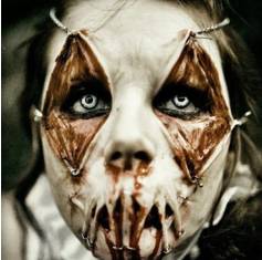 Macabre  - Extremely disturbing or repellent.