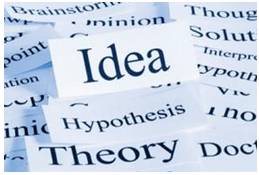 Premise  - An idea or theory on which a statement or action is based: