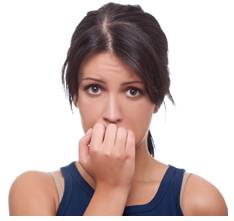 Apprehension  - Snxiety or fear that something bad or unpleasant will happen.