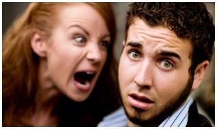 Provocation  - Action or speech that makes someone angry, especially deliberately.