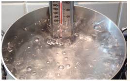 Simmer  - Meaning: To cause to boil gently; show or feel barely suppressed anger or other strong emotion