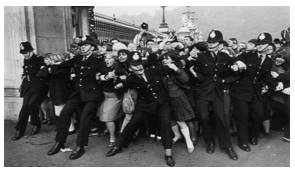 Hysteria  - Meaning: exaggerated or uncontrollable emotion or excitement.