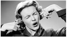 Shrill  - Meaning: (of a voice or sound) high-pitched and piercing;