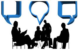 Discourse  - Meaning: a formal discussion of a topic in speech or writing.