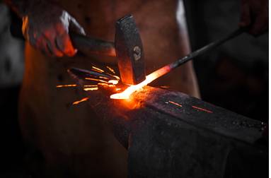 Forge  - Meaning: Create (something) strong, enduring, or successful