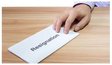 Demit  - Meaning: resign from (an office or position).