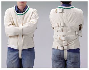 Straitjacket  - Forbidding discussion of a particular practice or forbidding association with a particular person, place, or thing.