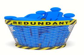 Redundant  - Meaning: not or no longer needed or useful; superfluous.
