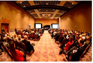 Convene  - Meaning: come or bring together for a meeting or activity.