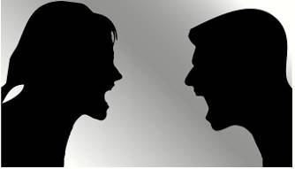 Wrangling  - Meaning: engagement in a long, complicated dispute or argument.