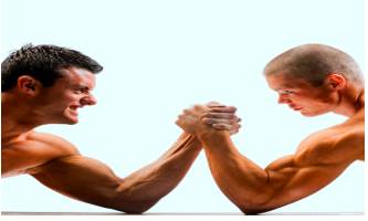 Countervail  - Meaning: offset the effect of (something) by countering it with something of equal force.