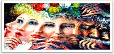 Mercurial  - Meaning: subject to sudden or unpredictable changes of mood or mind.