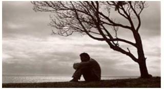 Gloom  - Meaning: a state of depression or despondency.