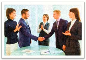 Rapport  - Meaning: a close and harmonious relationship in which the people or groups concerned understand each other's feelings or ideas and communicate well.
