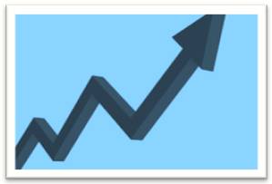 Soar  - Meaning: increase rapidly above the usual level.