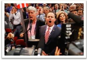 Ferment  - Meaning: agitation and excitement among a group of people, typically concerning major change and leading to trouble or violence.
