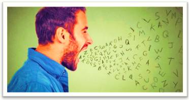 Rant  - Meaning: speak or shout at length in an angry, impassioned way.