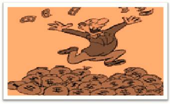 Prosperity  - Meaning: the state of being prosperous.