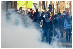 Militancy  - Meaning: the use of confrontational or violent methods