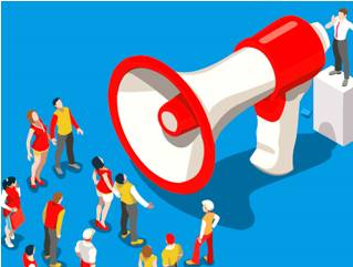 Tout  - Meaning: attempt to persuade people of the merits of; to make much of.