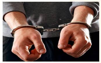 Apprehend  - Meaning: arrest (someone) for a crime.