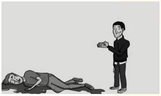 Callousness  - Meaning: insensitive and cruel disregard for others.