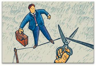 Undermine  - Meaning: lessen the effectiveness, power, or ability of, especially gradually or insidiously.