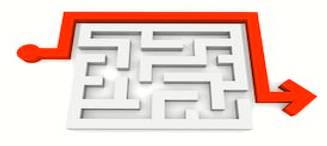 Circumvent  - Meaning: overcome (a problem or difficulty), typically in a clever and surreptitious way.