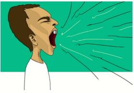 Vociferous  - Meaning: expressing or characterized by vehement opinions; loud and forceful.