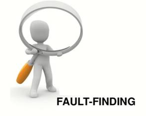 Nitpicking  - Meaning: fussy or pedantic fault-finding.
